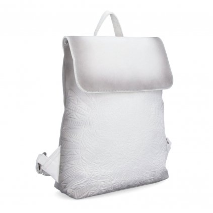 Elegantní batoh kvalitní Indee bílá  6282 B