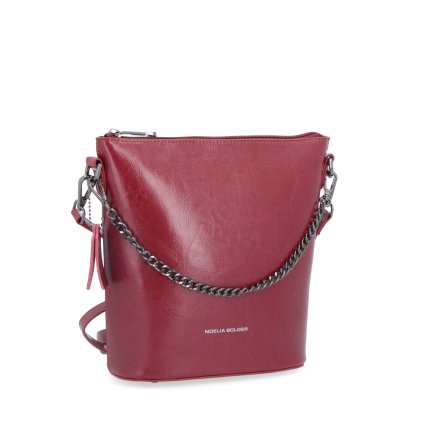 Crossbody kabelka střední Noelia Bolger vínová  NB 0048 TCV