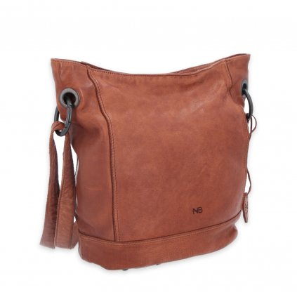 Luxusní crossbody Noelia Bolger koňaková  NB 2089 KO