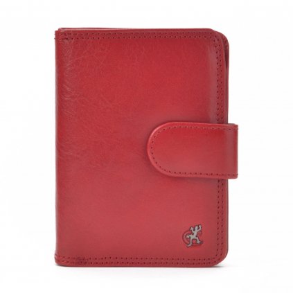 Kožená peněženka malá Cosset červená  4494 Komodo CV