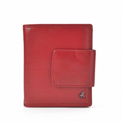 Kožená peněženka atraktivní Cosset červená  4404 Komodo CV