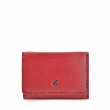 Kožená peněženka praktická Cosset červená  4509 Komodo CV