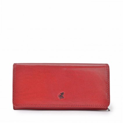 Kožená peněženka velká Cosset červená  4467 Komodo CV