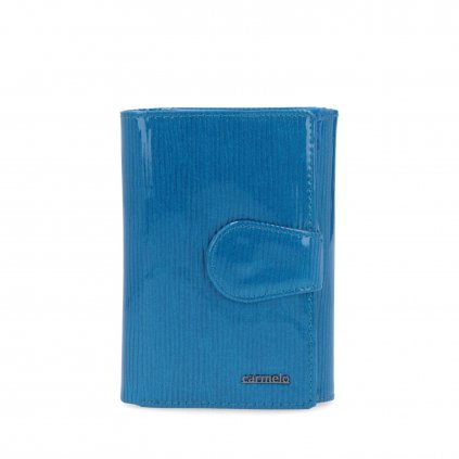 Kožená peněženka Carmelo modrá  2108 F M