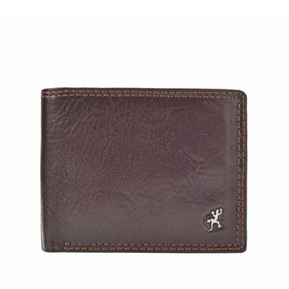 Kožená peněženka elegantní Cosset hnědá  4503 Komodo H