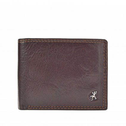 Kožená peněženka elegantní Cosset hnědá  4503 Komodo H