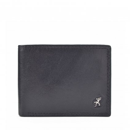 Kožená peněženka elegantní Cosset černá  4503 Komodo C