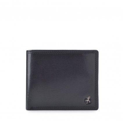 Kožená peněženka pro pány Cosset černá  4502 Komodo C