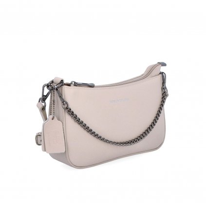 Crossbody kabelka kvalitní Noelia Bolger šedá  NB 0073 SS