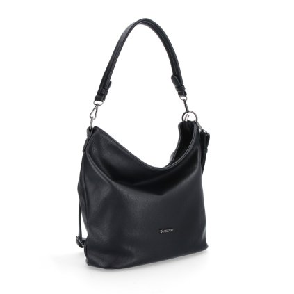 Hobo bag crossbody Tangerin černá  8007 C