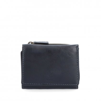 Kožená peněženka módní Poyem černá  5227 Poyem C