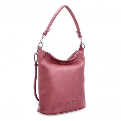 Hobo bag střední Tangerin vínová  8035 BO