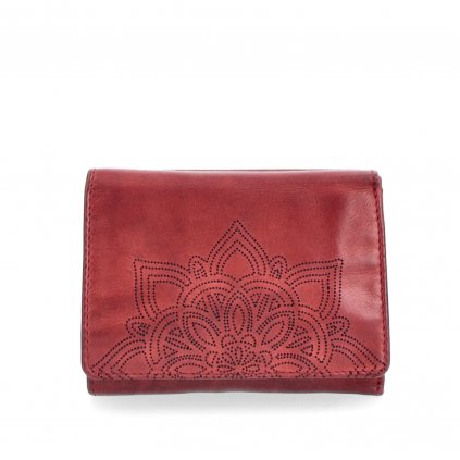 Kožená peněženka klasická Noelia Bolger červená  5122 NB CV