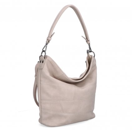 Hobo Bag s motivem patchwork Carmelo lila  4302 LI