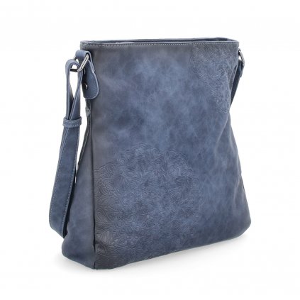 Crossbody kabelka městská Indee modrá  6288 TM