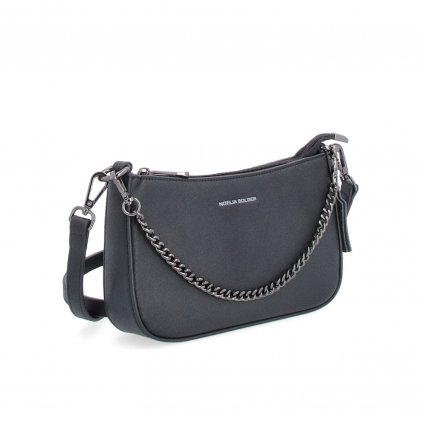 Crossbody kabelka kvalitní Noelia Bolger černá  NB 0073 C