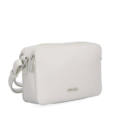 Praktická crossbody kabelka jednoduchá Le Sands béžová  7717 BE