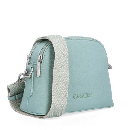 crossbody kabelka s sirokym popruhem carmelo 4355 sze