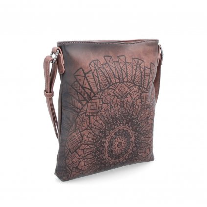 Crossbody kabelka malá Indee hnědá  6294 H