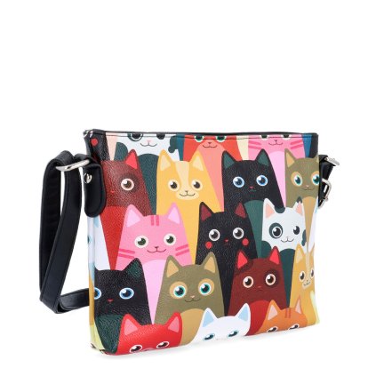 crossbody kabelka s potiskem indee 9306 02 c