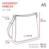 crossbody kabelka le sands 4202 n 20