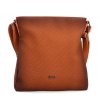 Střední crossbody kabelka atraktivní Indee oranžová  6317 O
