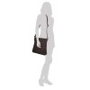 Střední crossbody kabelka atraktivní Indee oranžová  6317 O