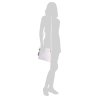 Crossbody kabelka společenská Noelia Bolger bílá  NB 0078 OW
