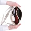 Crossbody kabelka společenská Noelia Bolger bílá  NB 0078 OW