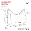 mala crossbody kabelka carmelo 6602 cv 20