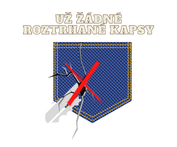 Už žádné roztrhané kapsy!