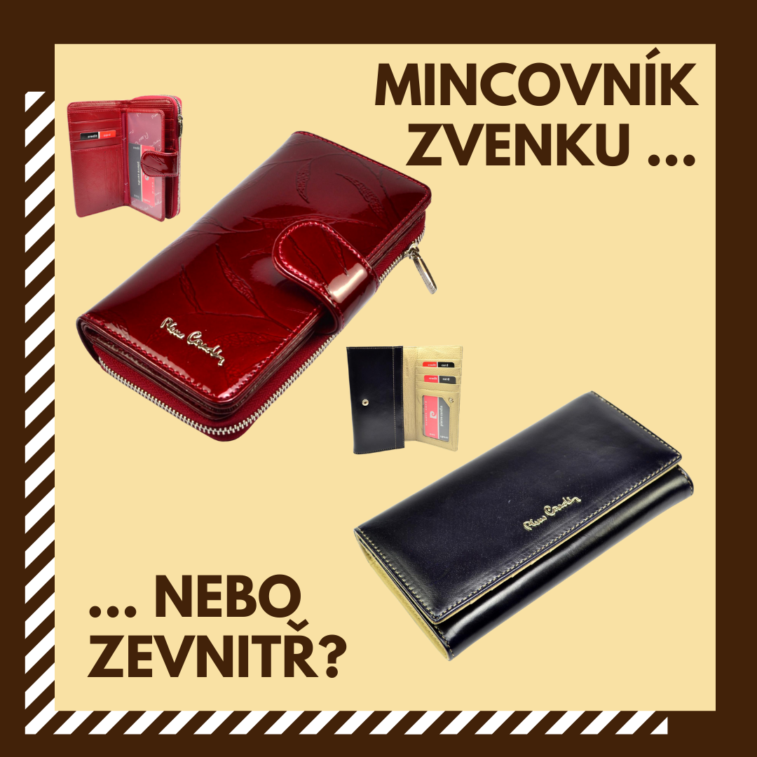 Dámské peněženky s mincovníkem
