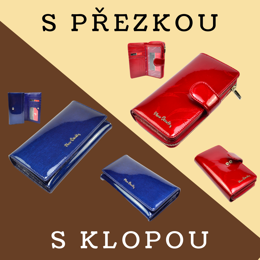 Jsou lepší dámské peněženky s přezkou, nebo s klopou?