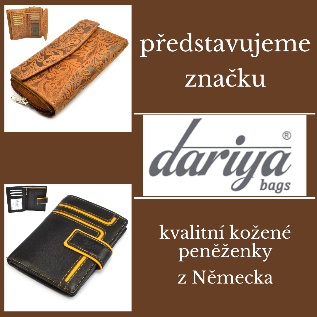 Představujeme kožené peněženky značky Dariya bags