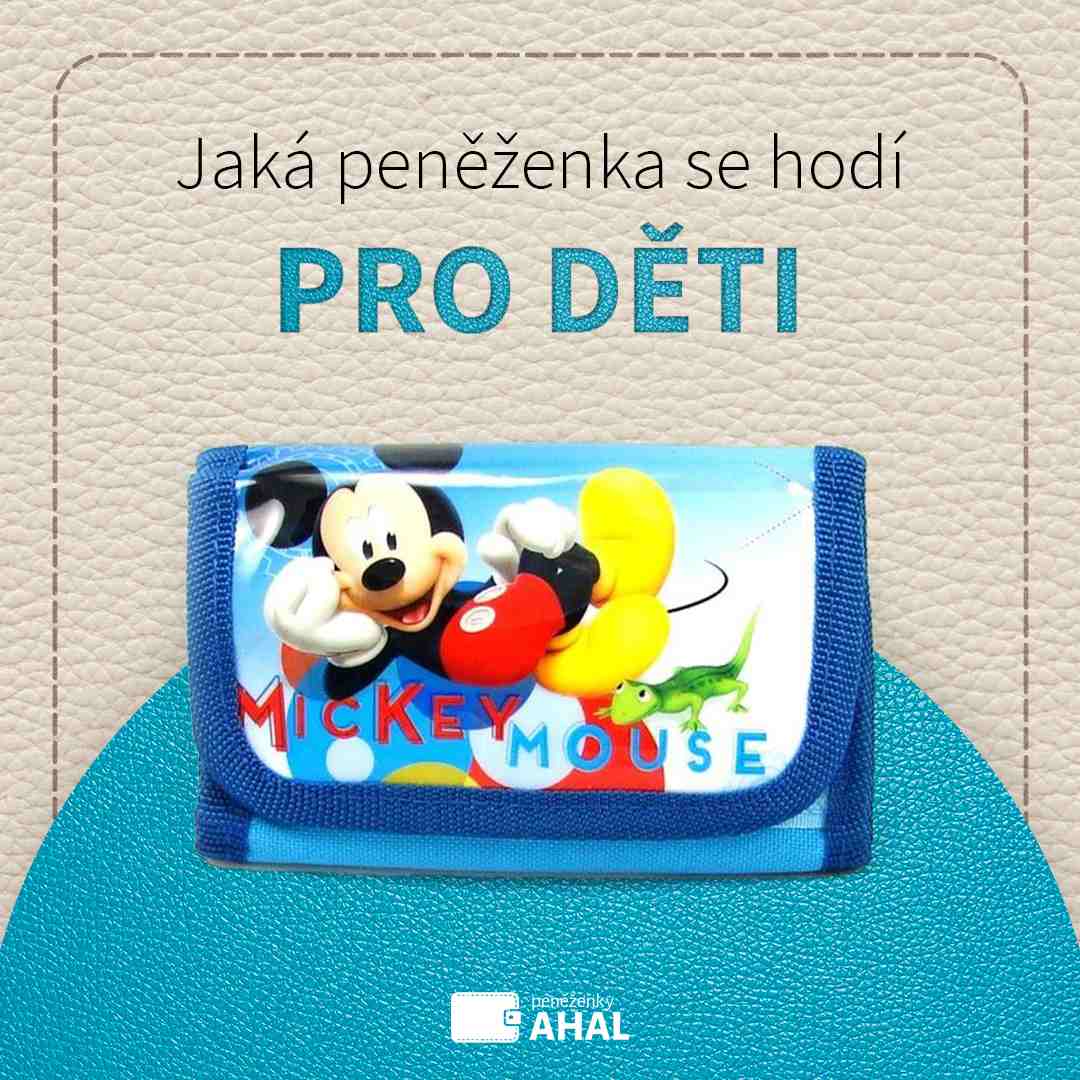 Jaká peněženka se hodí pro děti?