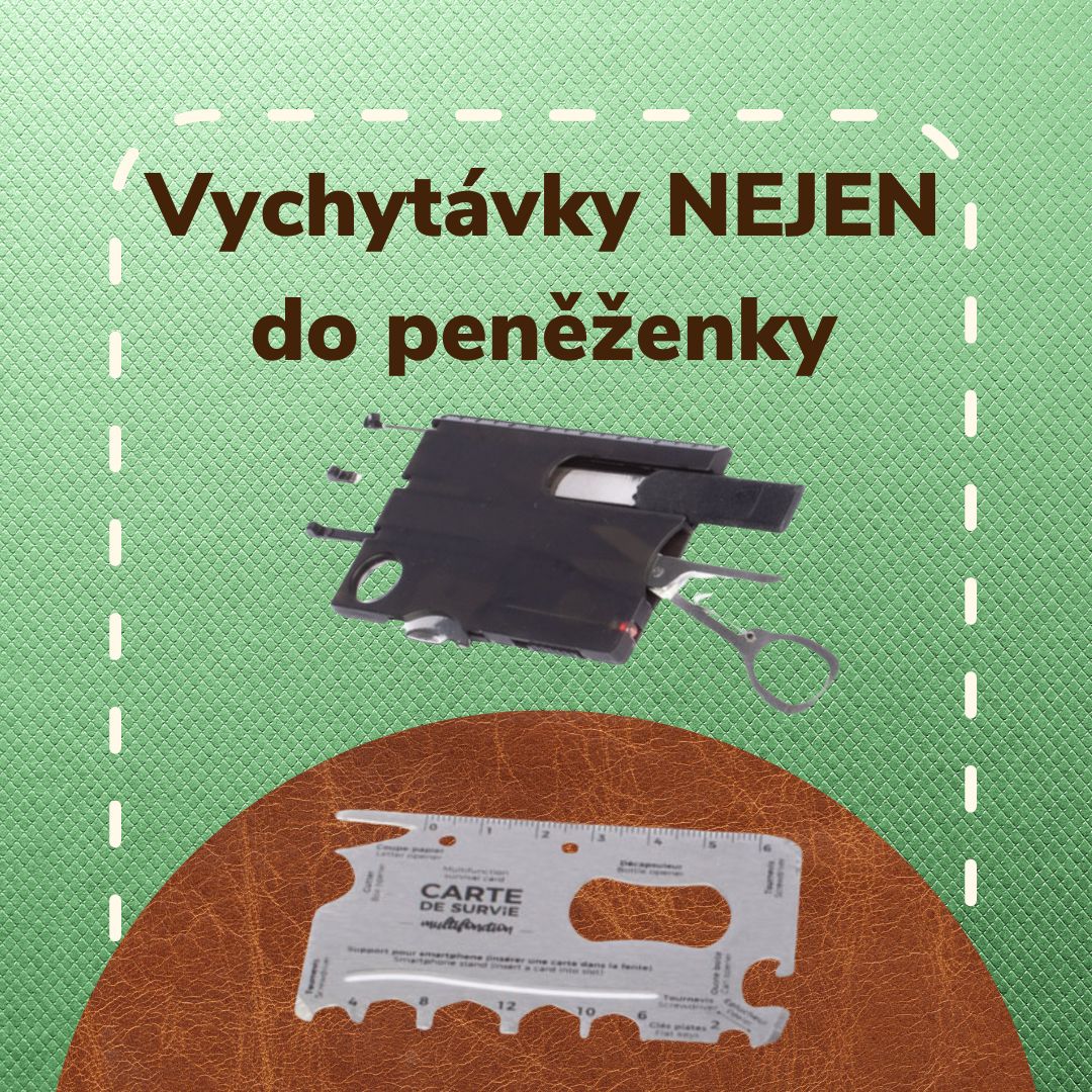 Praktické vychytávky nejen do peněženky