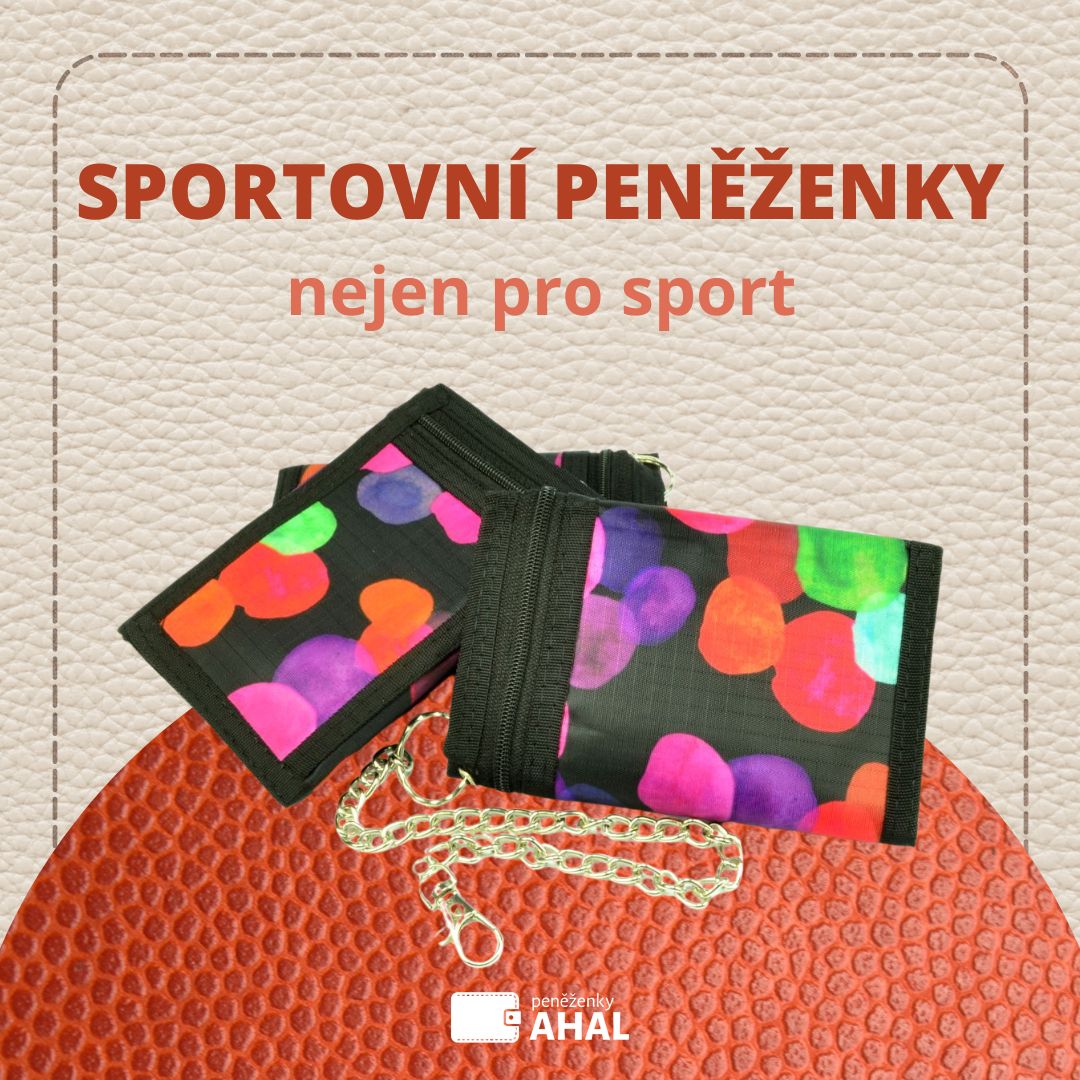 Razíte sportovní styl? Vyberte si peněženku stejného typu