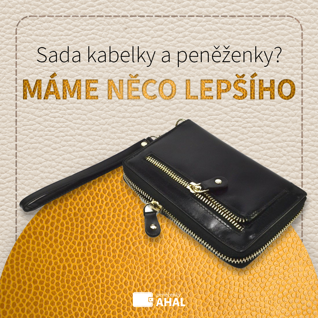 Přemýšlíte o sadě kabelky a peněženky? Máme něco lepšího
