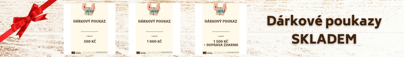 Dárkové poukazy skladem