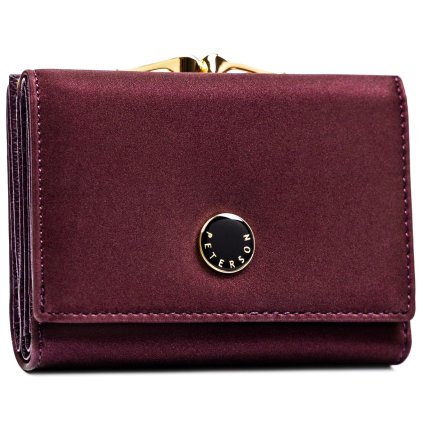 eng pl Portfel damski skora naturalna PU PTN PS15 09 HNL Purple 21207 2