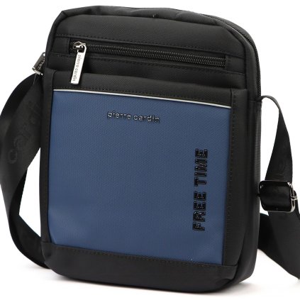 slo pl Panska taska cez rameno Pierre Cardin 2051 ALAN09 black blue 33718 1