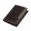 Pánská černá kožená peněženka 31 734 03
