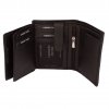 Kožená peněženka černá pánská 31 744 06