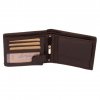 Pánská peněženka kožená tmavě hnědá 31 785 03
