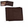 Pánská peněženka kožená tmavě hnědá 31 785 01