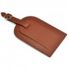 Visačka na kufr kožená hnědá