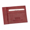 20 174 03 Kožené pouzdro na karty červené