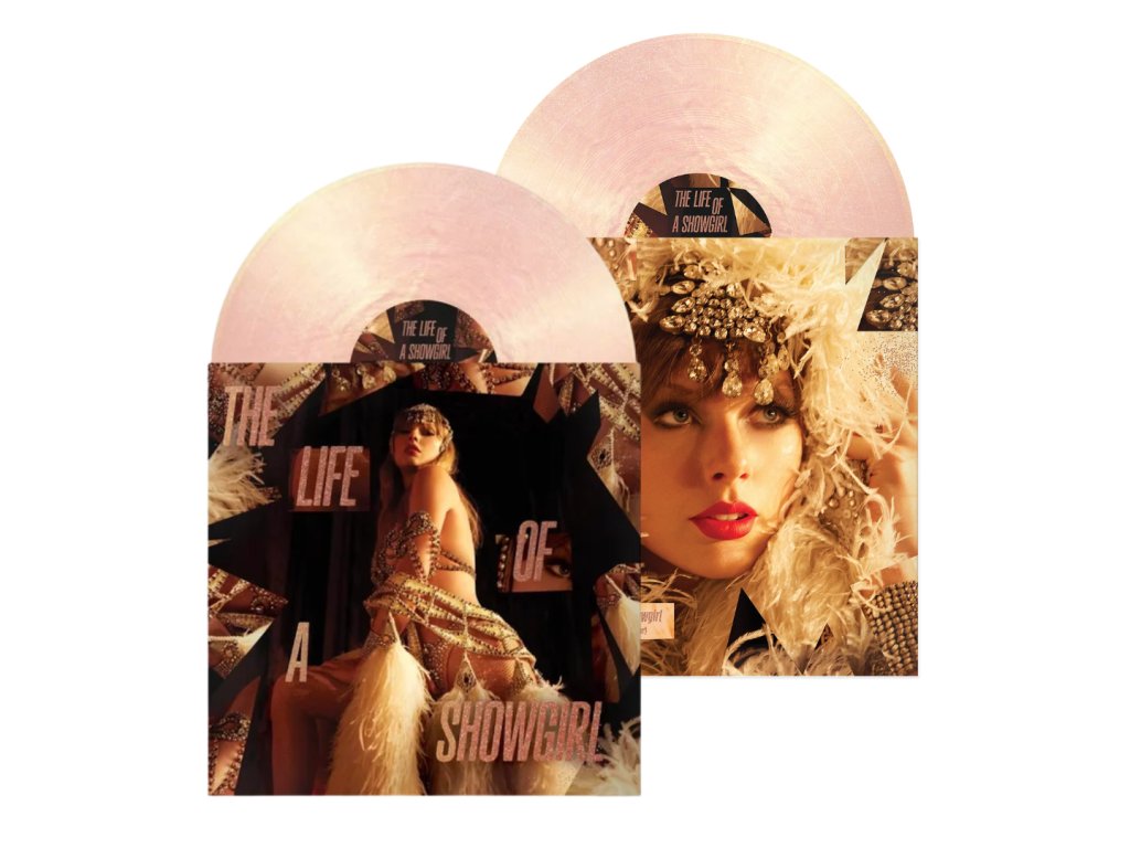 Taylor Swift: The Life of a Showgirl: The Crowd is Your King Edition (Summertime Spritz Pink Shimmer Vinyl) PREORDER