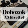 Dobozok A5 füzettel