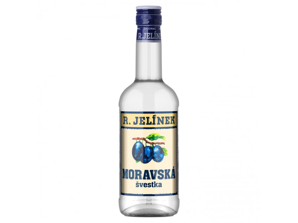 Moravská švestka 38%  0.50 l